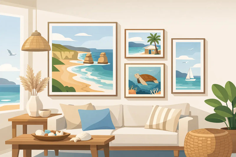 Coastal Wall Art Australia for Real Homes