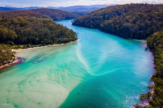Pambula River to the Mountains — Wall Art | NSW