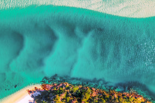 Pambula River Bird's Eye View — Wall Art | NSW