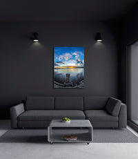 Eden Wharf Sunset virtual staging room view
