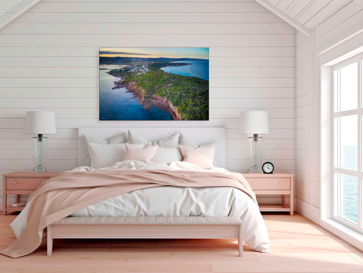 Long Point Merimbula acrylic panel print