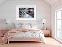 Biamanga waterfall and rainforest, Biamanga National Park NSW — print detail