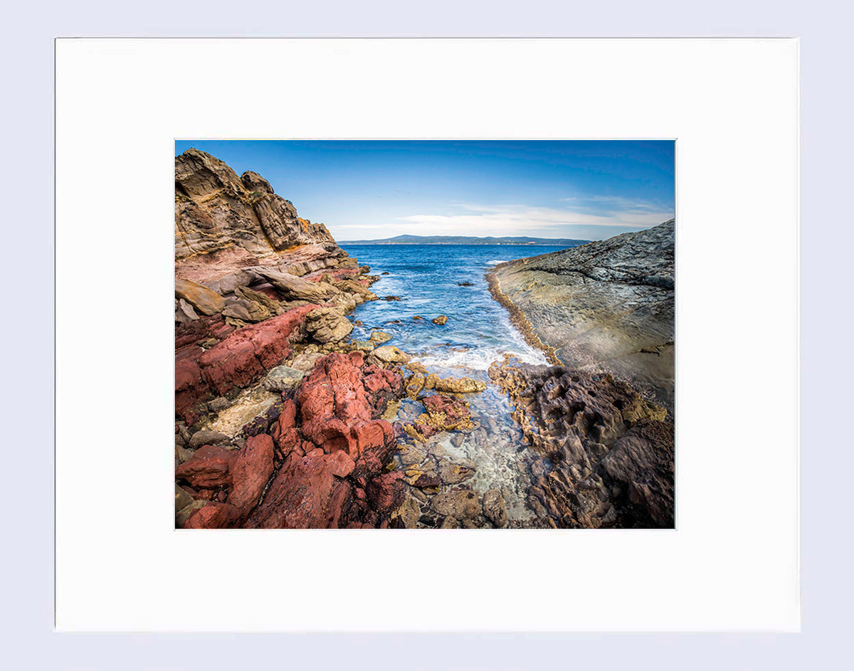 Mat print 16x20 — North Head Rocks Worang Point, Eden NSW Sapphire Coast