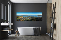 Merimbula township panorama from Boller Park — acrylic wall art, NSW Sapphire Coast