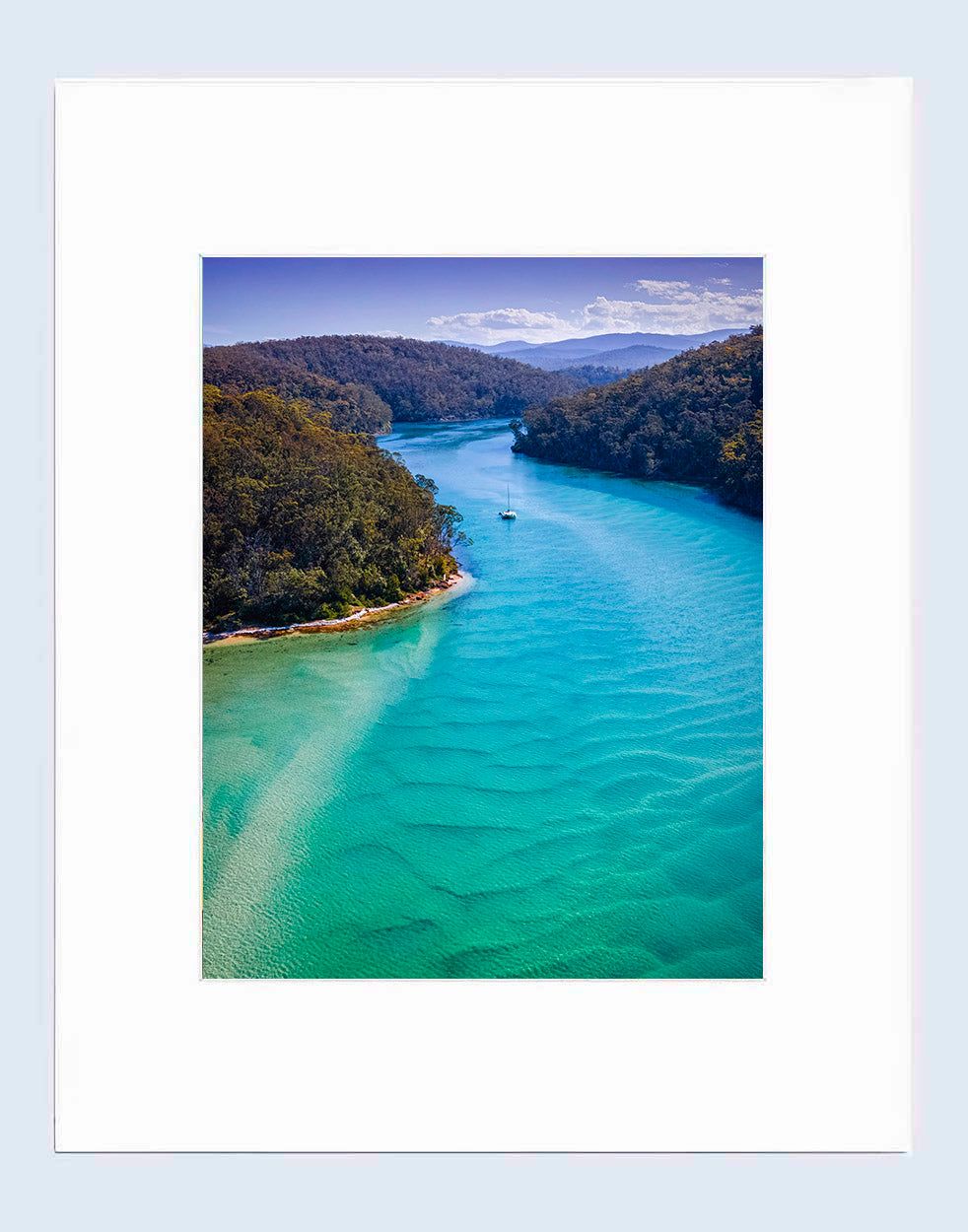 Mat print 16x20 — Pambula River, Far South Coast NSW photography
