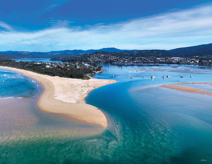 Fridge magnet — Merimbula Lake, NSW Sapphire Coast photography