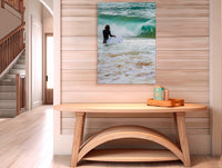Short Point Surfer acrylic panel wall art