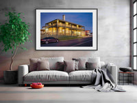 Tathra Hotel in black frame wall art