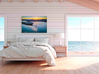 Fishpen Aerial acrylic panel wall art