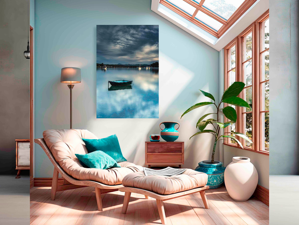 Little Boat acrylic panel print