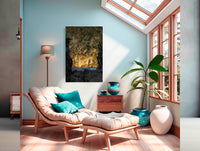 Pambula Beach Rock Frame acrylic panel