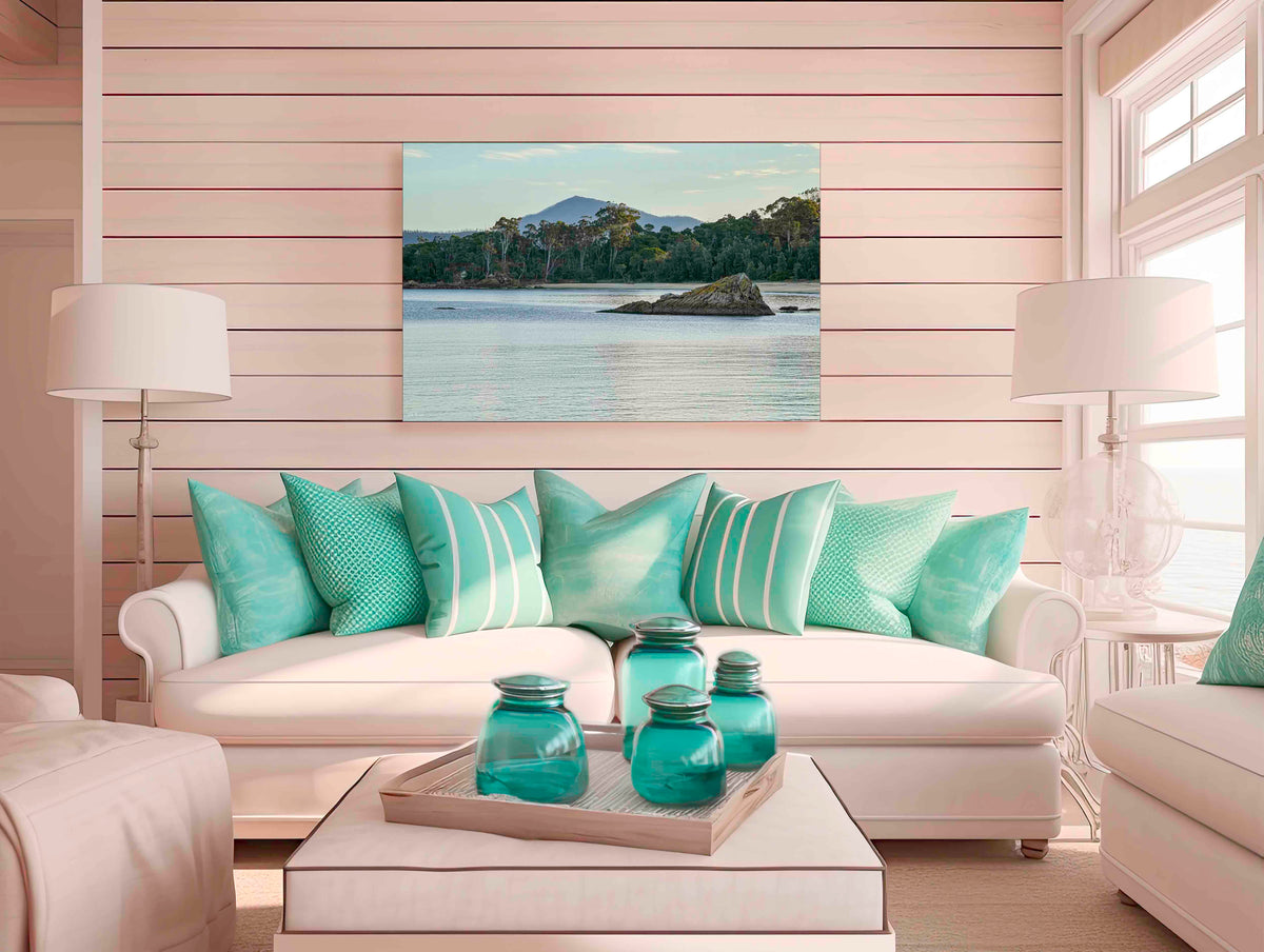 Twofold Bay Eden acrylic panel print