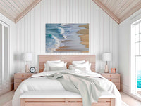 Tura Beach Waves acrylic panel print