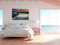 Merimbula Eagle Eye Sunset acrylic panel