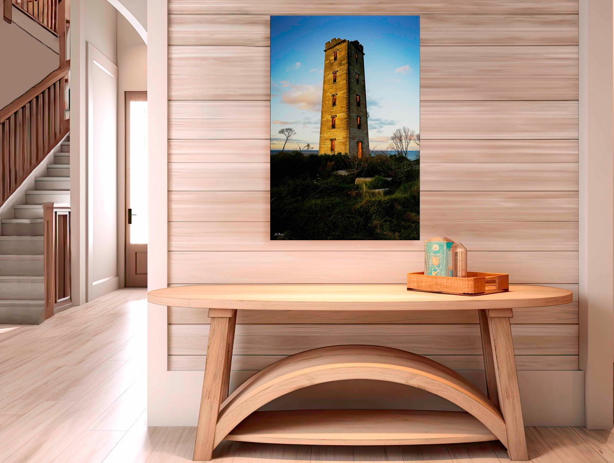 Ben Boyd Tower Eden acrylic panel print