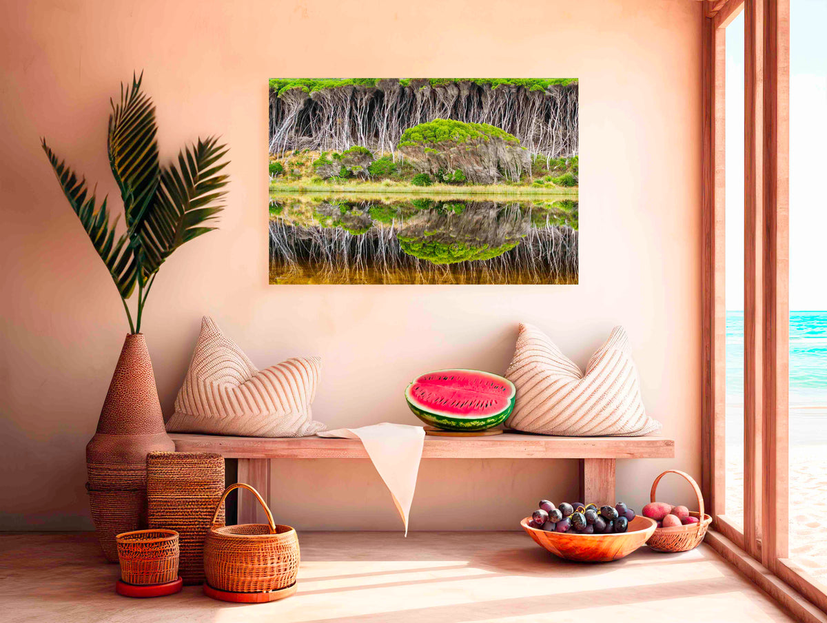 Bournda Reflections acrylic panel print
