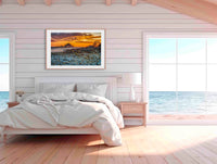 Mimosa Rocks Sunrise in timber frame