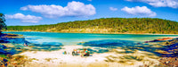 Pambula River Mouth jigsaw puzzle box, Made in Australia