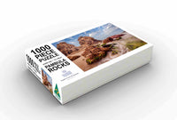 Pambula Rocks jigsaw puzzle, 1000 piece — Devonian rock formations at Pambula Beach, NSW