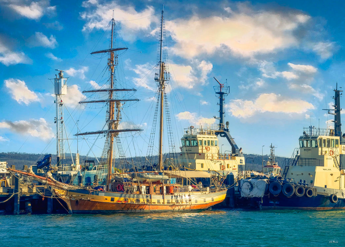 Eden Wharf jigsaw puzzle box new arrival, Made in Australia
