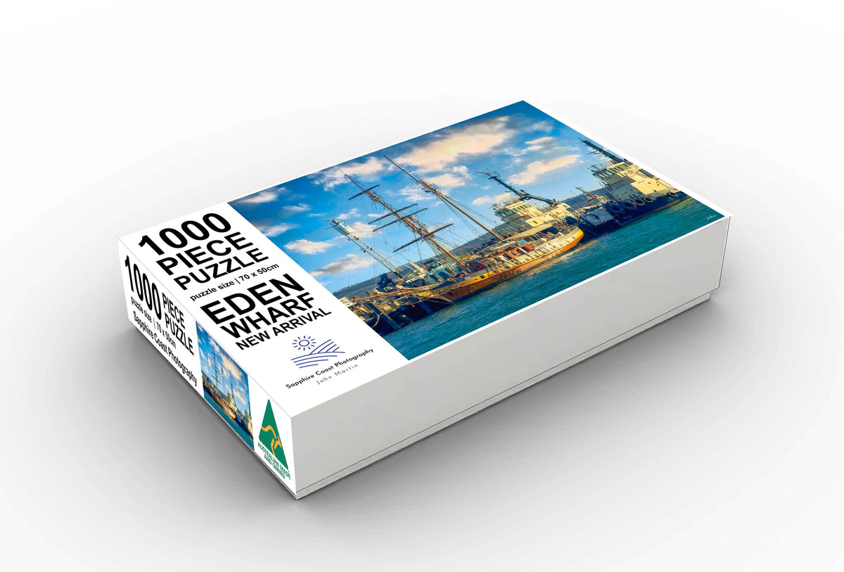 Jigsaw puzzle — Eden Wharf new arrival, 1000 piece NSW