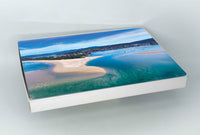 Cork-backed placemats mixed set of six — six different Merimbula and Sapphire Coast scenes, NSW