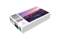 Twofold Hush jigsaw puzzle, 1000 piece — blue dinghy at Twofold Bay, Eden NSW, Sapphire Coast Photography
