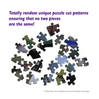 1000-piece jigsaw puzzle random cut pieces — Sapphire Coast Photography, Made in Australia