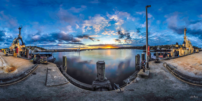 Sunset over Twofold Bay, Eden NSW — fine art print